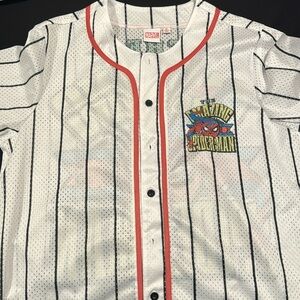 Spider man baseball jersey